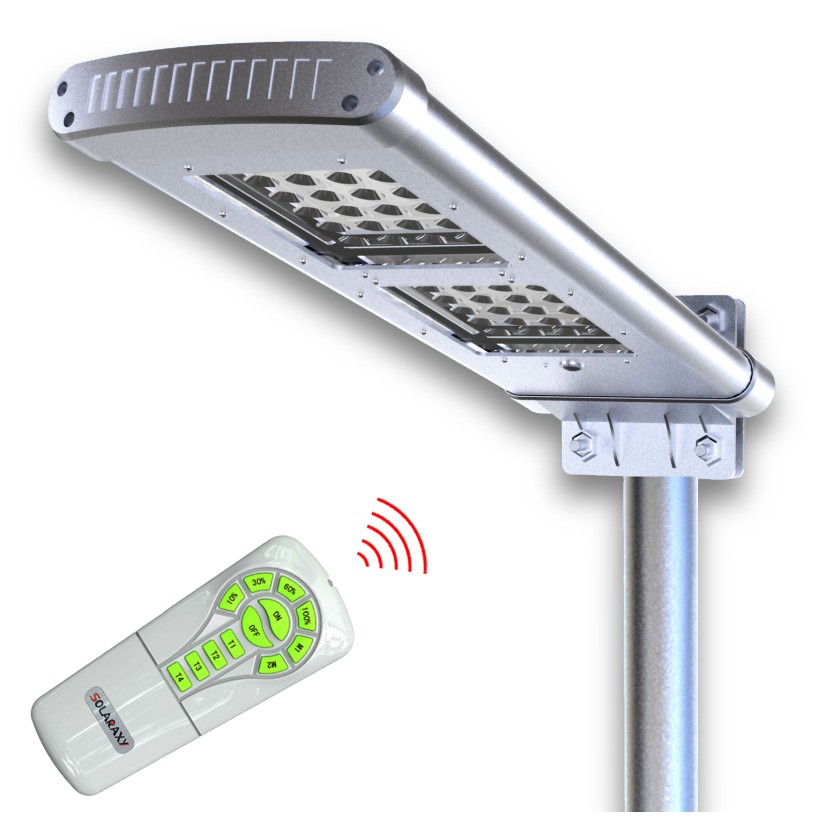 Lampione solare stradale con sensore di movimento, SSL02